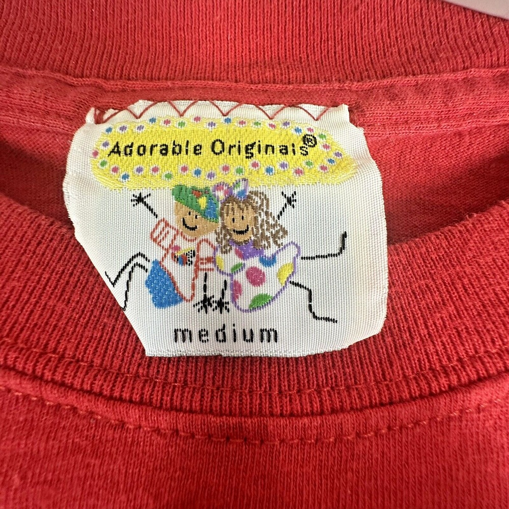 Vintage Santa's Helper Elf Tee Toddler M T Shirt Jingle Bells 100% Cotton READ - Picture 4 of 12